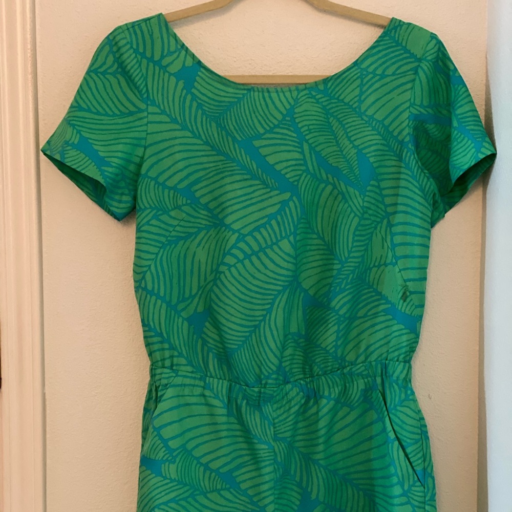 Summer print romper